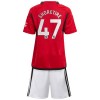 Dječji Nogometni Dres Manchester United Shoretire 47 Domaći 2023-24